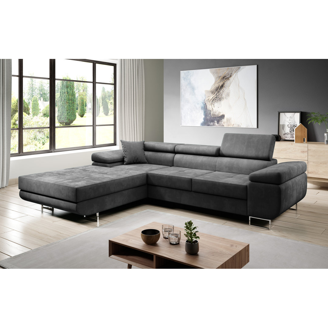 Ecksofa Aishlin mit Bettfunktion