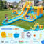 Jeu gonflable avec toboggan gonflable 19,4 pi x 16,5 po ECLIFE, château gonflable avec pataugeoire, mur d'escalade et panier de basketball avec souffleur d'air de 520 W pour s'amuser dans la cour extérieure