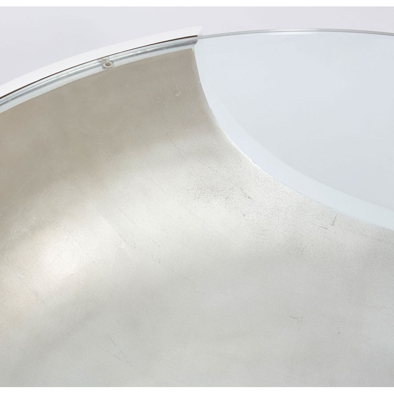 Soleil Coffee Table, Matte White