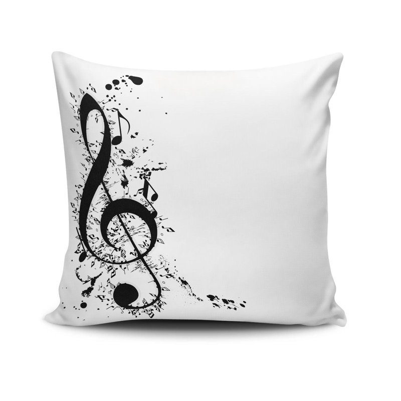 Decorative Cushion Cover, 17 x 17 Inches, 50% Cotton / 50% Polyester | Machine Washable at 104°F, Ironable, Concealed Zip Closure | Perfect for Living Room, Bedroom, and Stylish Home Décor