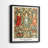 WM MORRIS Series DCCCLVI-Premium Framed Print -Ready to Hang - No Nails Required - No Nails Required-108017301-108017302