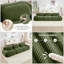 Canapé en velours côtelé vert olive de qualité supérieure 3 places - Modulaire, sans assemblage, confort ergonomique pour le salon et la chambre à coucher-1420943200