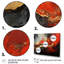 Rouge et feu de marbre doré I - art abstrait sur toile-1722846979-1722847026
