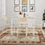 5-Piece Dining Table Set with 4 Chairs-790212367-790212361-790212363