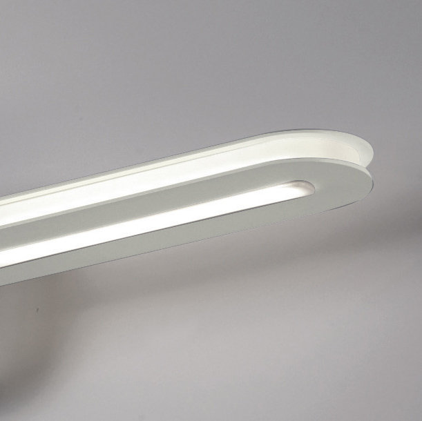 Tratto LED Flush Mount, Grey