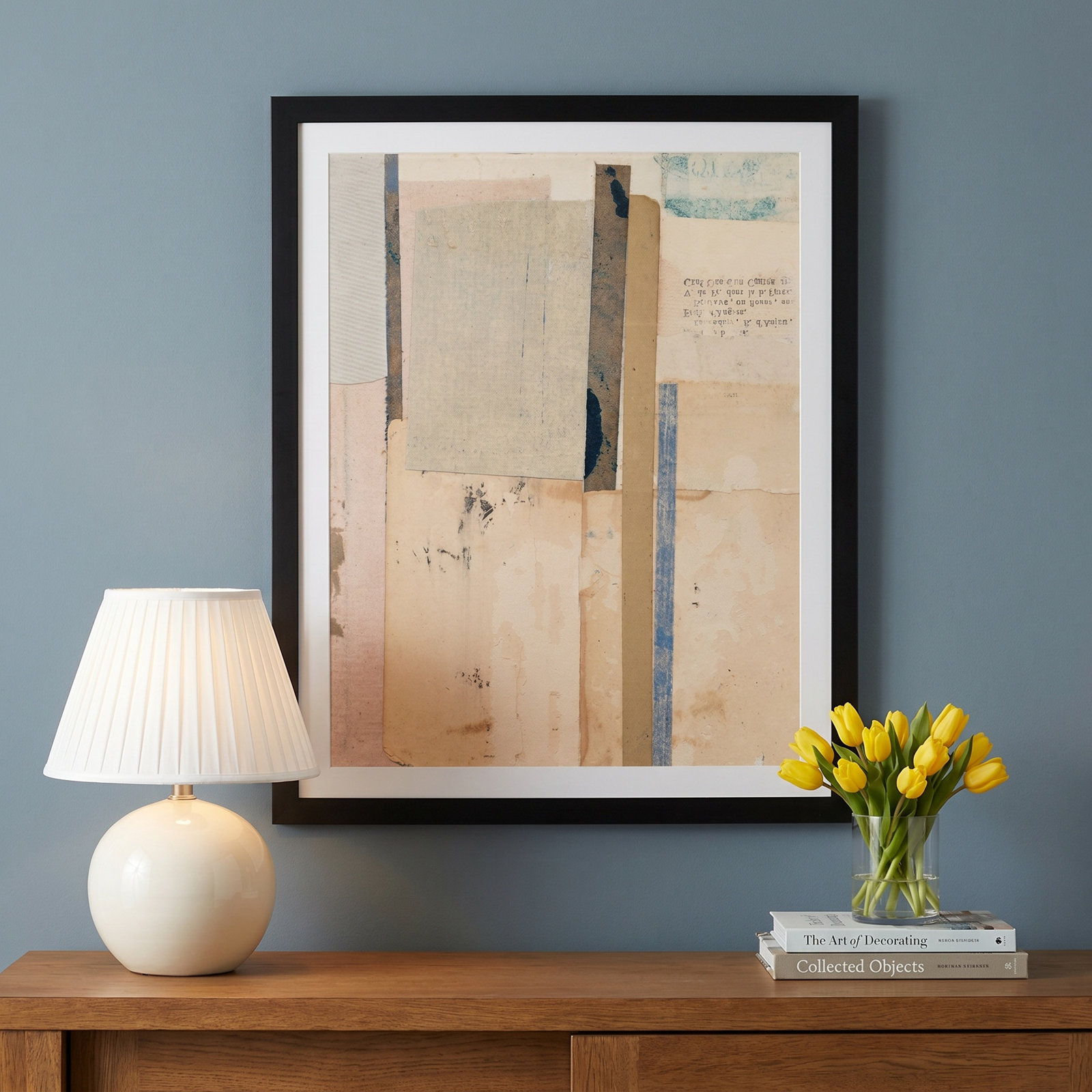 Go Softly by Sarah Short, Black, 38" H x 30" W x 1.25" D