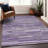 Premium Machine Washable Prisco Purple Rug-1547334469