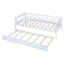 Lit de jour blanc avec couchette et barrière de sécurité - stable, sans sommier et en construction pour une tranquillité d'esprit-1572055132-1572055121