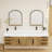 Jessica 72'' Wall-Mounted Single Bathroom Vanity-72495641