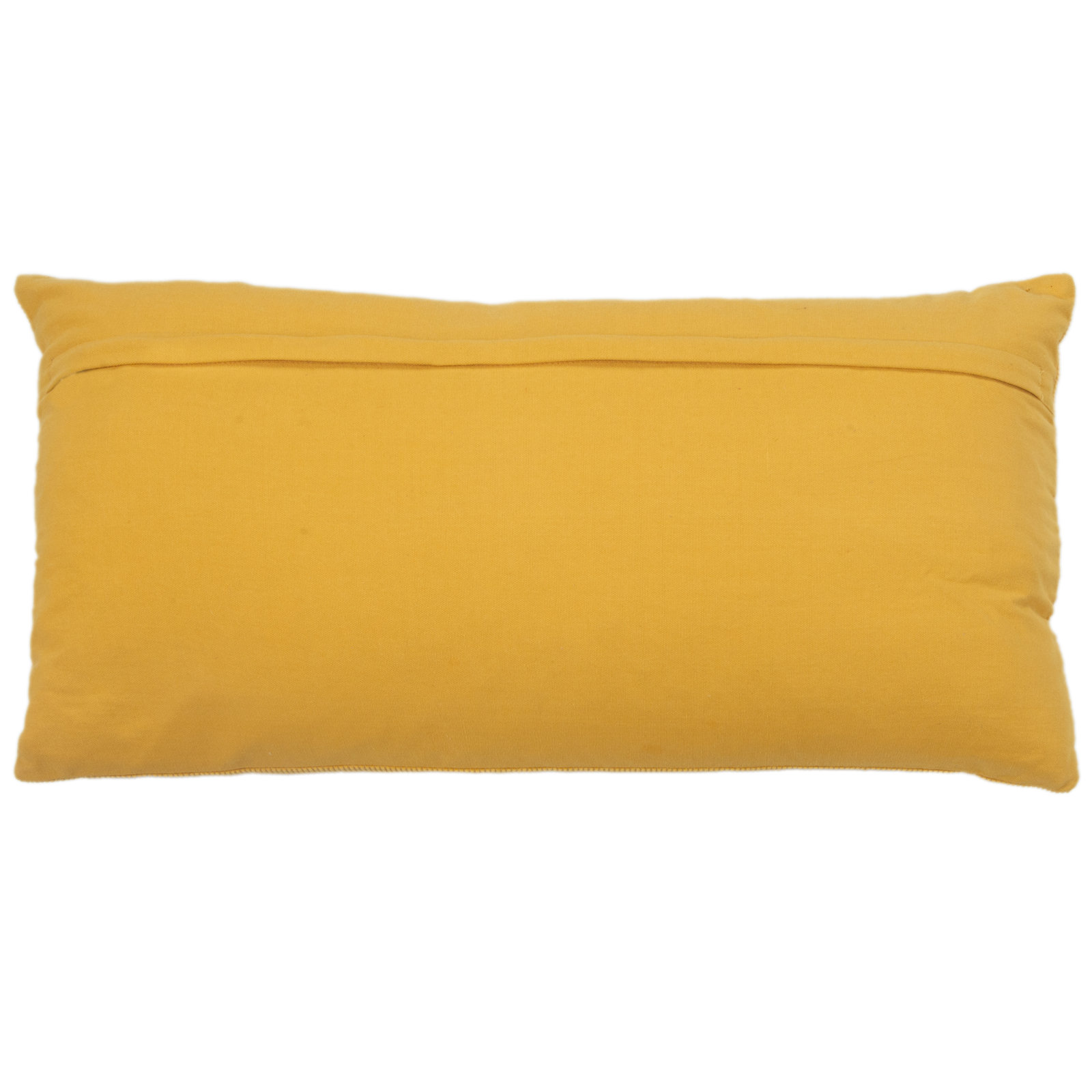 Brockett Textured Lumbar Throw Pillow, Yellow
