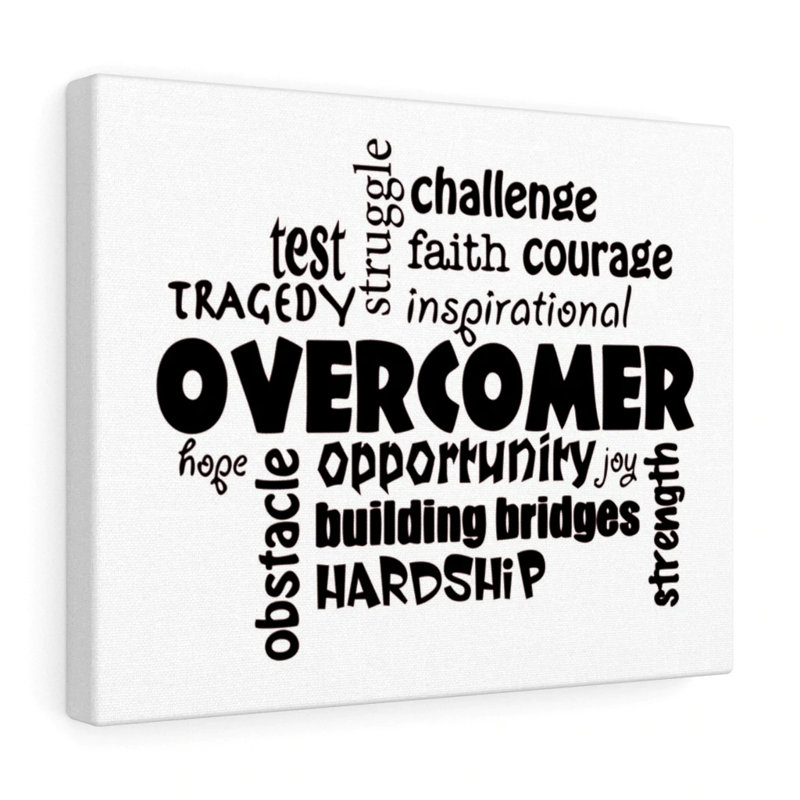 Overcomer - Wrapped Canvas Print, 61cm H x 76cm W