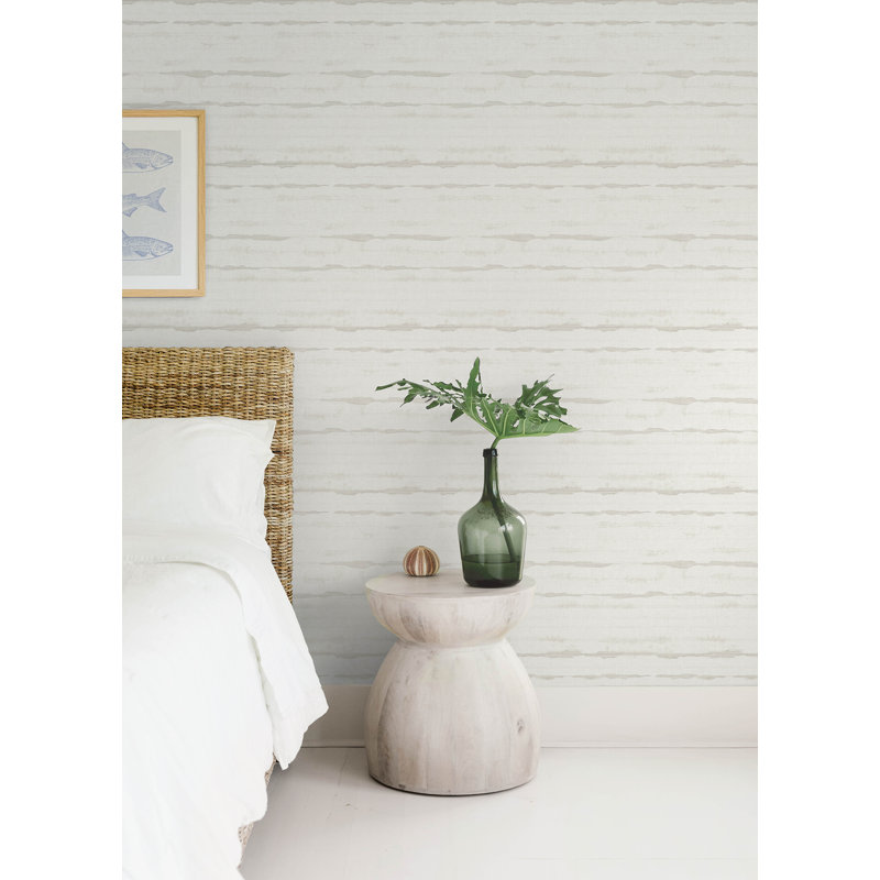 Folly Zen Swirls Wallpaper, White