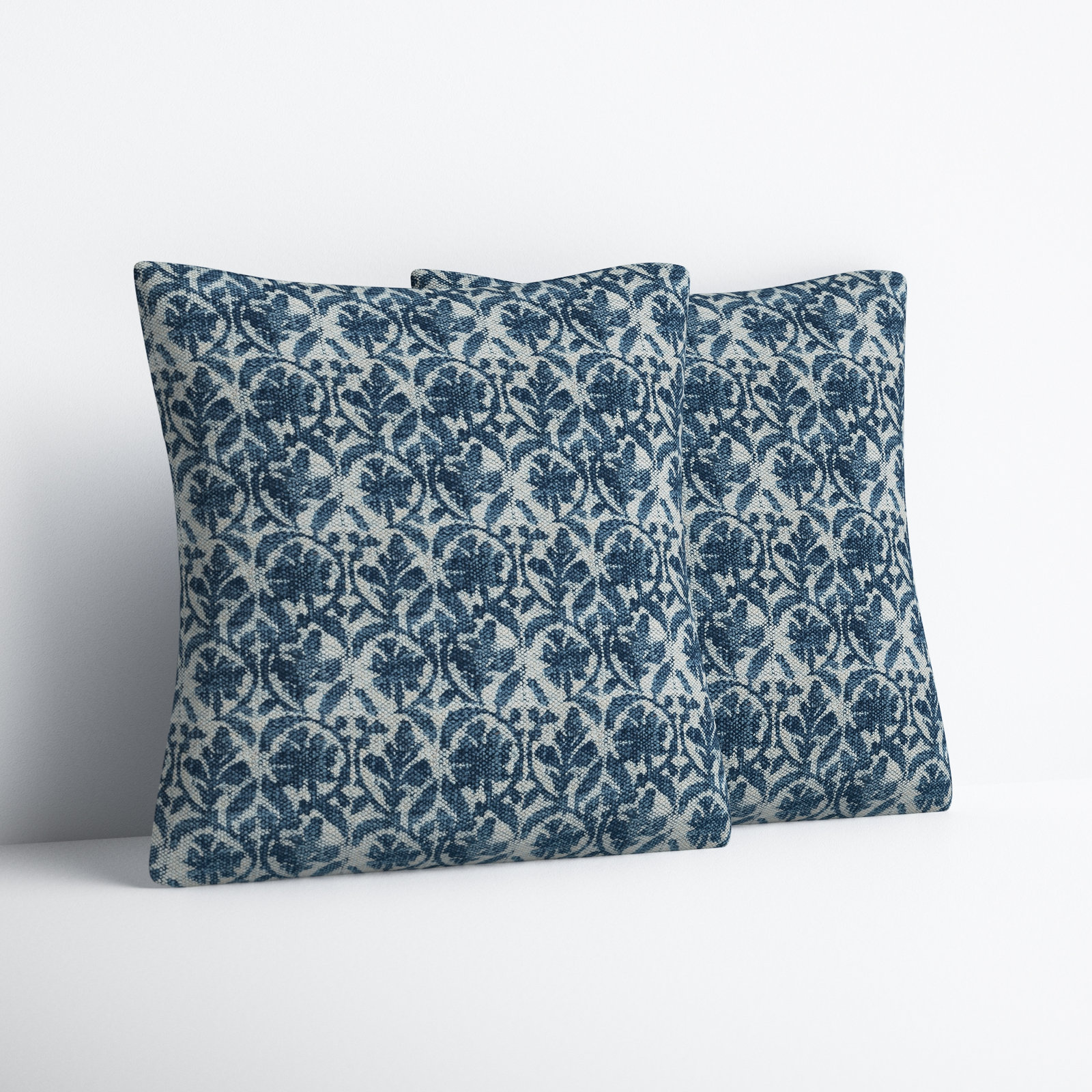 Sonoma Floral Cotton Throw Pillow