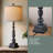 Dezmon Resin USB Table Lamp