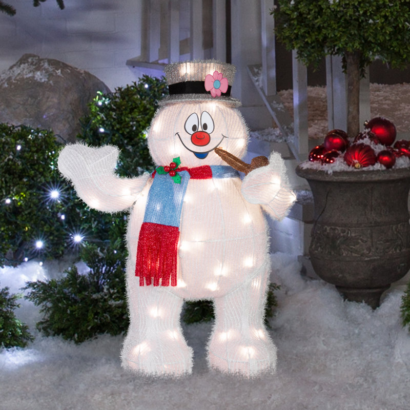 Sculpture de Noël festive de style Tinsel