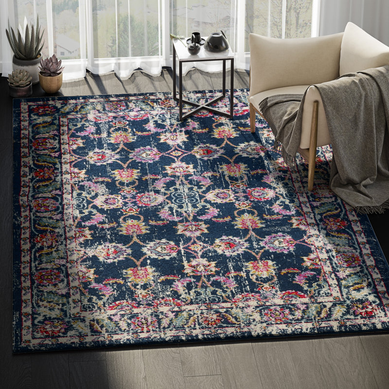 Tapis tissé Debbra, Rectangle 5 pi 3 po x 7 pi 6 po