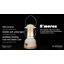 Lampe de table d'extérieur à DEL sans fil avec gradateur, pile rechargeable intégrée, 3 niveaux de luminosité avec banque d'alimentation S'mores-113067876