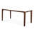Modern Rectangular Walnut & Ceramic Dining Table / 5.9Ft (Table Only)