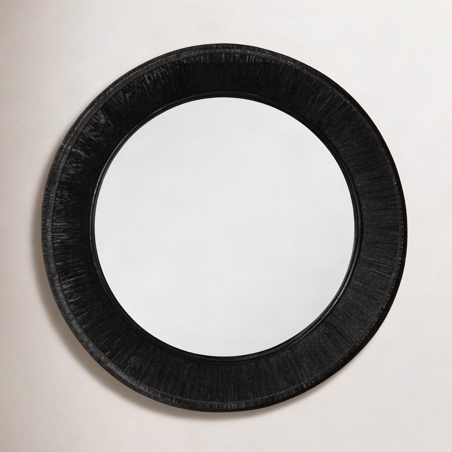 Jute Accent Mirror, 26" x 26"