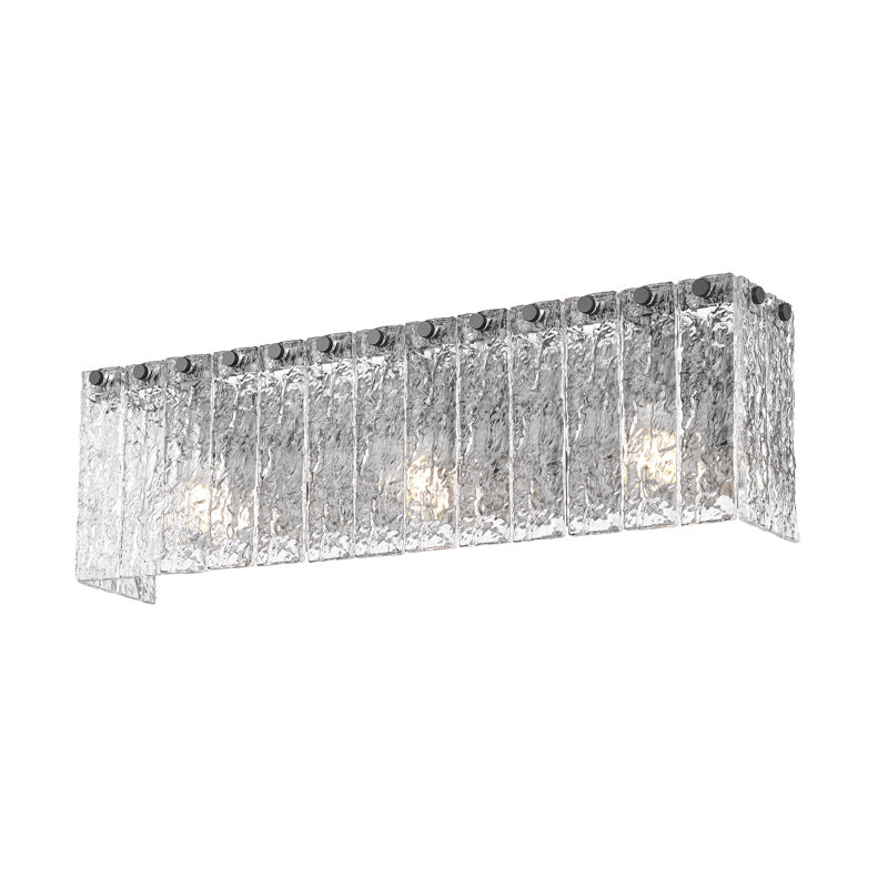 Meuble-lavabo 4 lumières Timeothy, Noir mat, Trois lumières