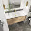 Meuble-lavabo simple avec plateau Makkiyah-522069171