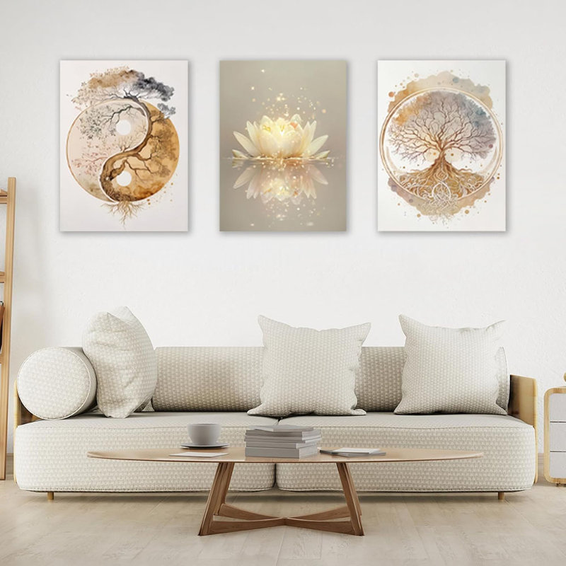 3 Piece Wrapped Canvas Print