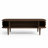 Aguilera 47.2" W Mid Century Coffee Table with Storage and Fluted Sliding Door-1152857807