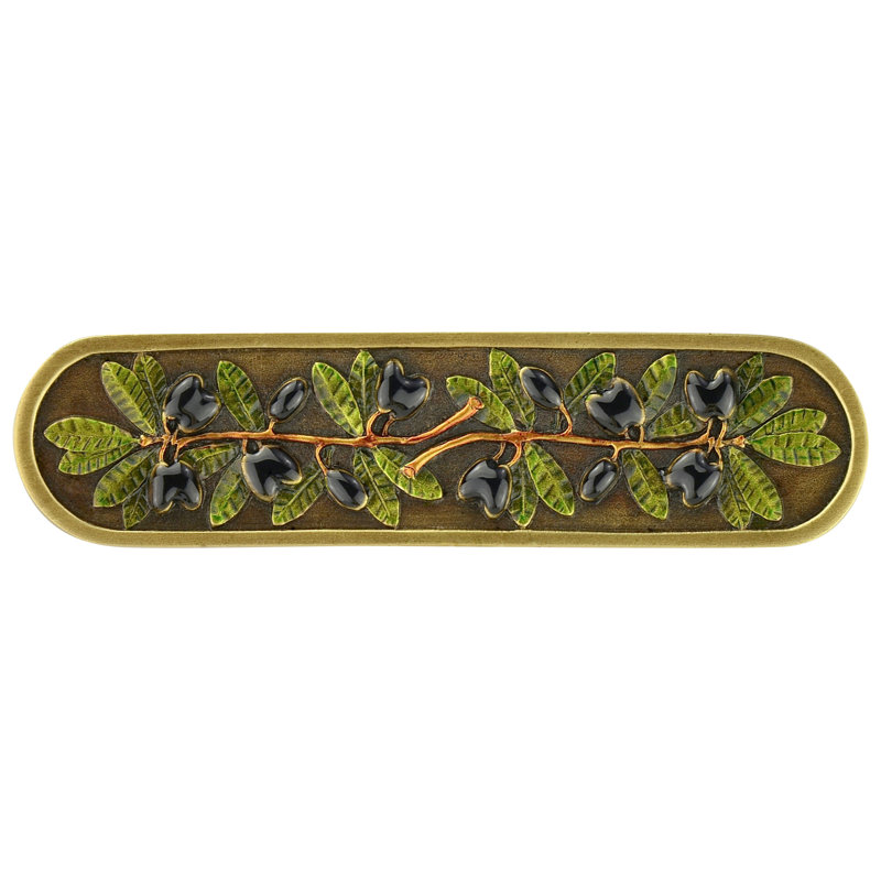 Tuscan Novelty Pull, Brass Hand Tinted