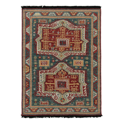 One-of-a-Kind Rectangle 5’2”x7’2” No Wool Area Rug