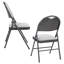 Fabric Padded Stackable Folding Chair Folding Chair-1393492585