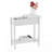 Verrill Flip Top Console Table – 2 Piece Living Room End Tables with Hidden Hinged Storage Compartment and Lower Shelf-1034443349