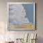 «White Clouds Blue Sky I», reproduction d'art sur toile encadrée-1310563183-1310563180