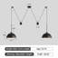 Luminaire suspendu pour îlot de cuisine 2 lumières Worthing-1232447442