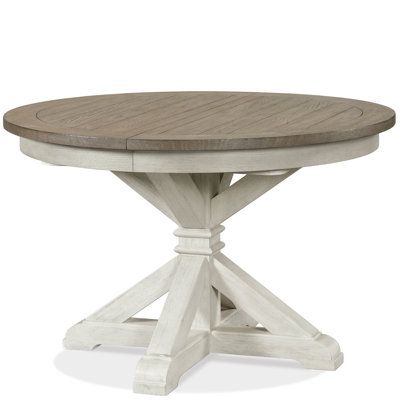 Cayci Extendable Pine Oval Dining Table
