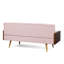 Fauteuil inclinable électrique Mid-Century moderne avec accoudoirs roulés - l 70,97 po x P 30,5 po, H 31,49 po