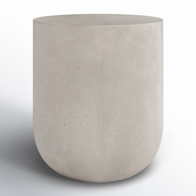Elise Concrete Top End Table