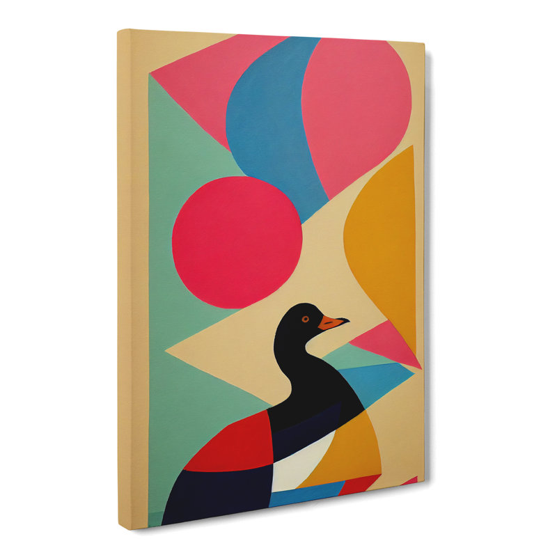 Goose Abstract - Wrapped Canvas, 76cm H x 50cm W x 3cm D
