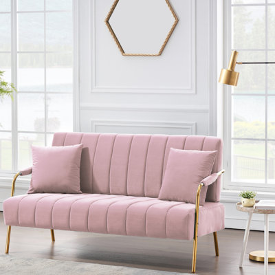 Karmela Velvet Upholstered Bench