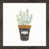 Chocolate Distressed Framed selected