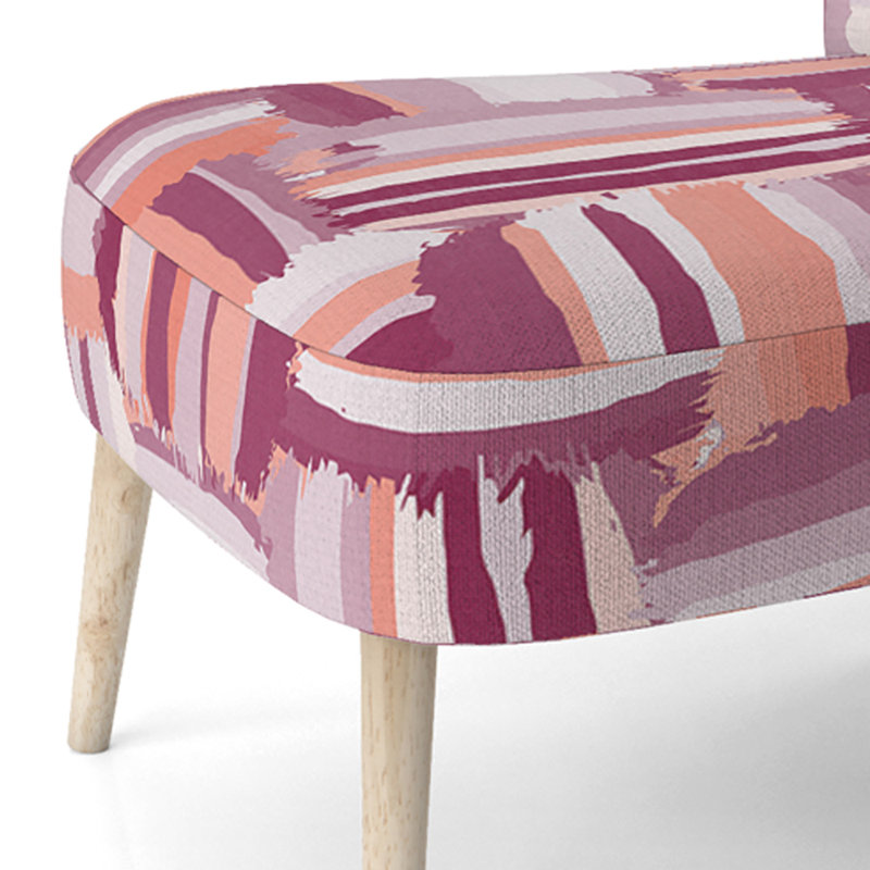 Chaise d'appoint rembourrée Coraland