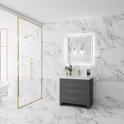 Ensemble de meuble-lavabo simple 60 po Amazi