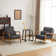 Lemley Ruddell Upholstered Armchair-Set of 2