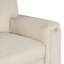 Upholstery Sleeper Sectional Sofa with Storage Bags and 2 cup holders  on Arms