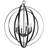 6 - Light Dimmable Globe Chandelier-937955345
