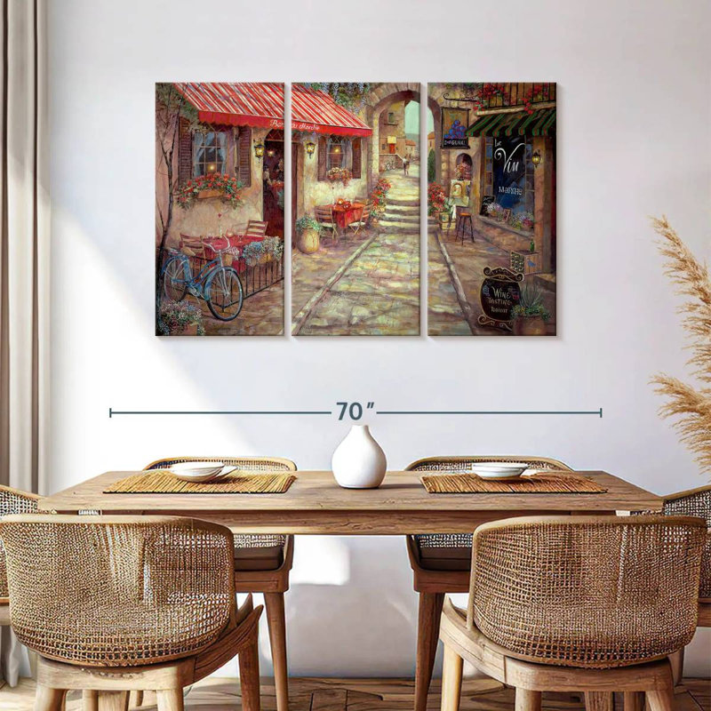 Sireci Bar Du Marche, 36" H x 57" W