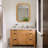 31.5" X 23.82" Wood Framed Wall - Mounted Mirror Cabinet With Storage Shelves, Medicine Mirror For Bathroom, Living Room, Entryway