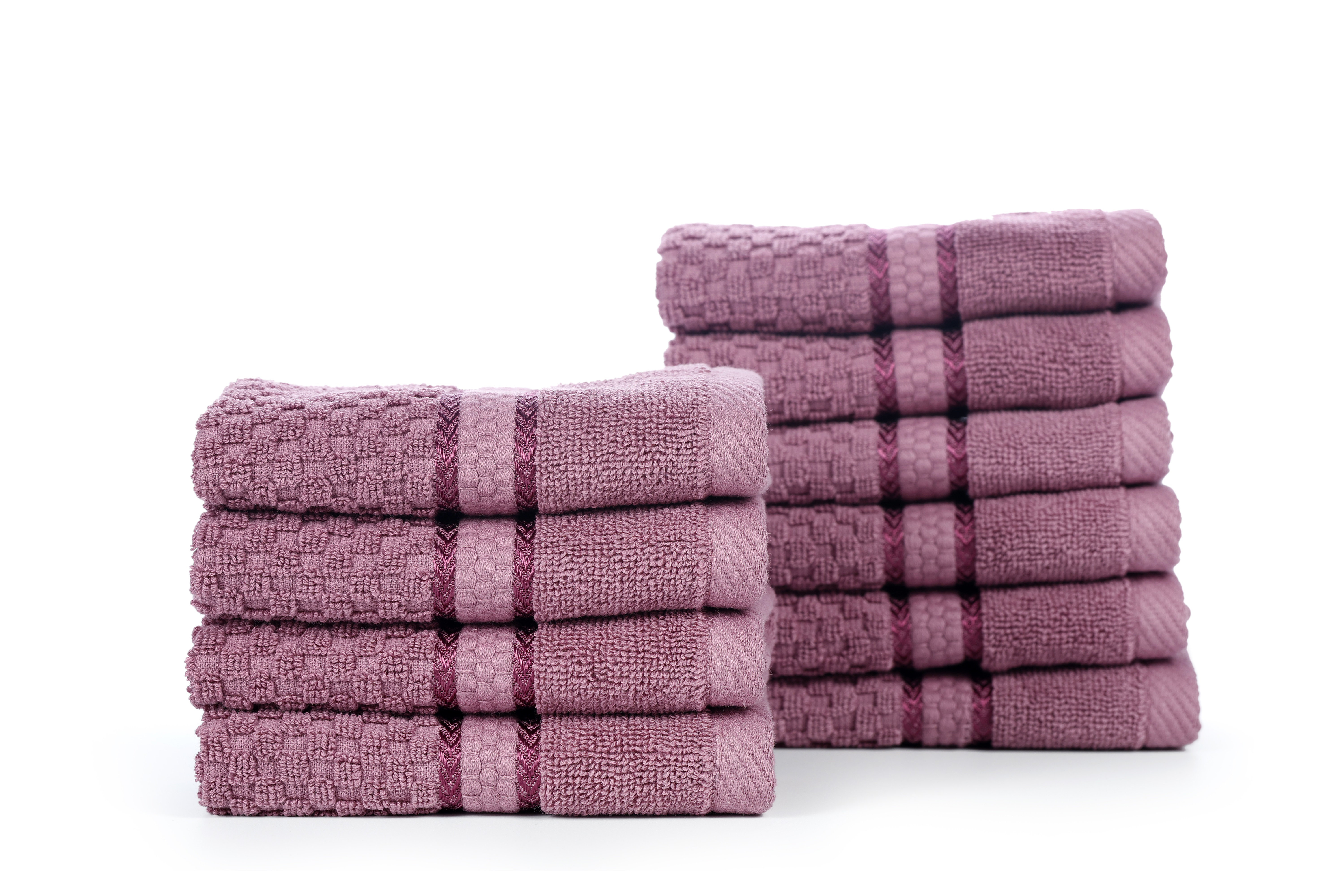 100% Soft Cotton Washcloths/Dishcloths - Choice of Colors - Hand