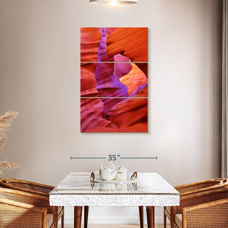 Abat-jour Alvord Arizona Antelope Canyon, H 45 po x l 28 po