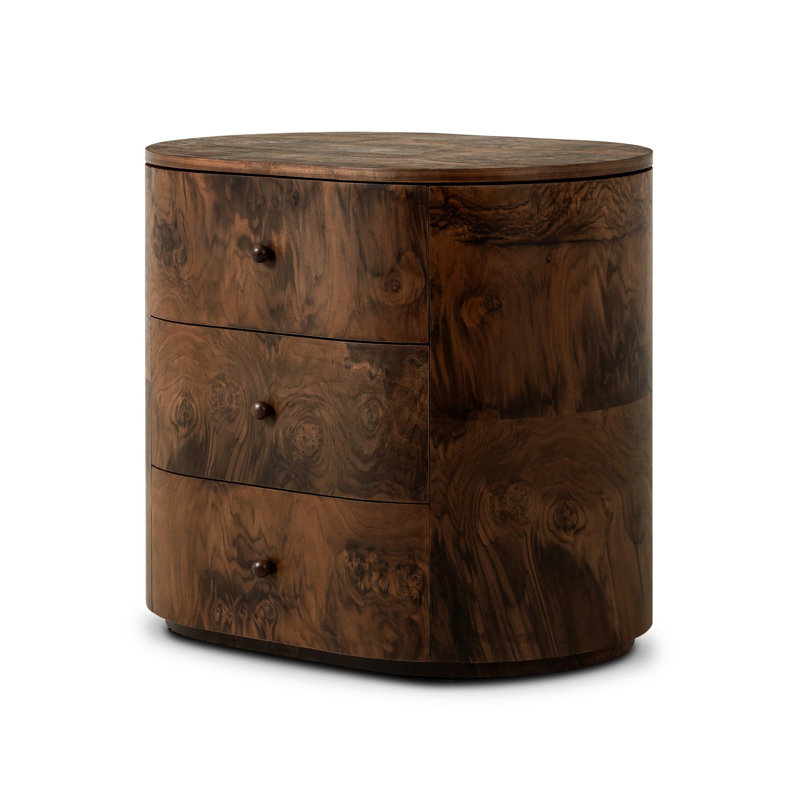 Raisa 3 - Drawer Nightstand