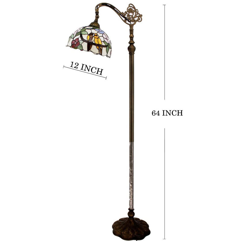 Lampe sur pied arquée 64 po Kahler